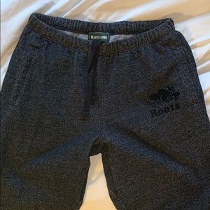 Roots women’s black sweatpants